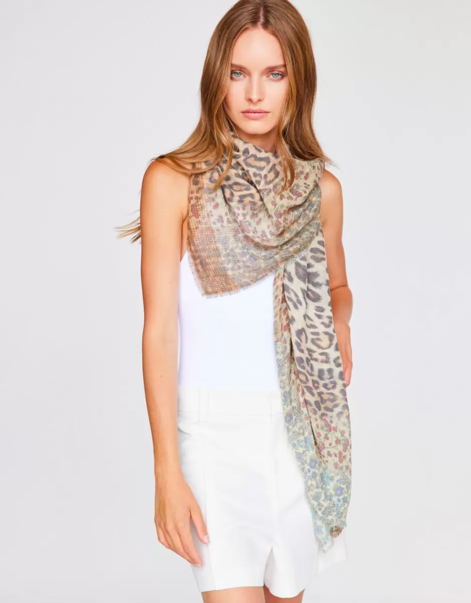 Women Faliero Sarti Women's Scarves<Animal Print Scarf | Kenya