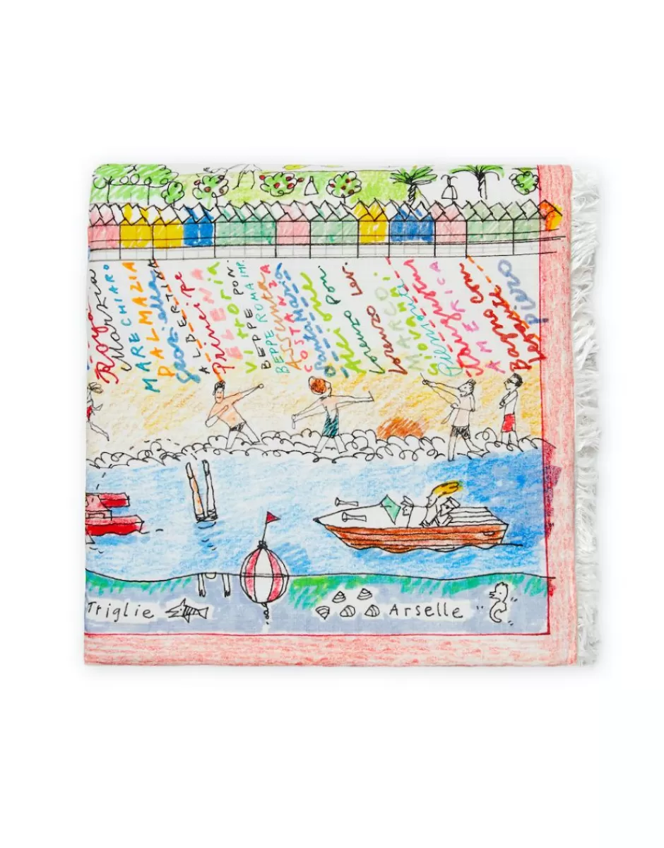 Women Faliero Sarti Women's Scarves<Beach Towel Forte Dei Marmi | Beach Towel Forte Dei Marmi