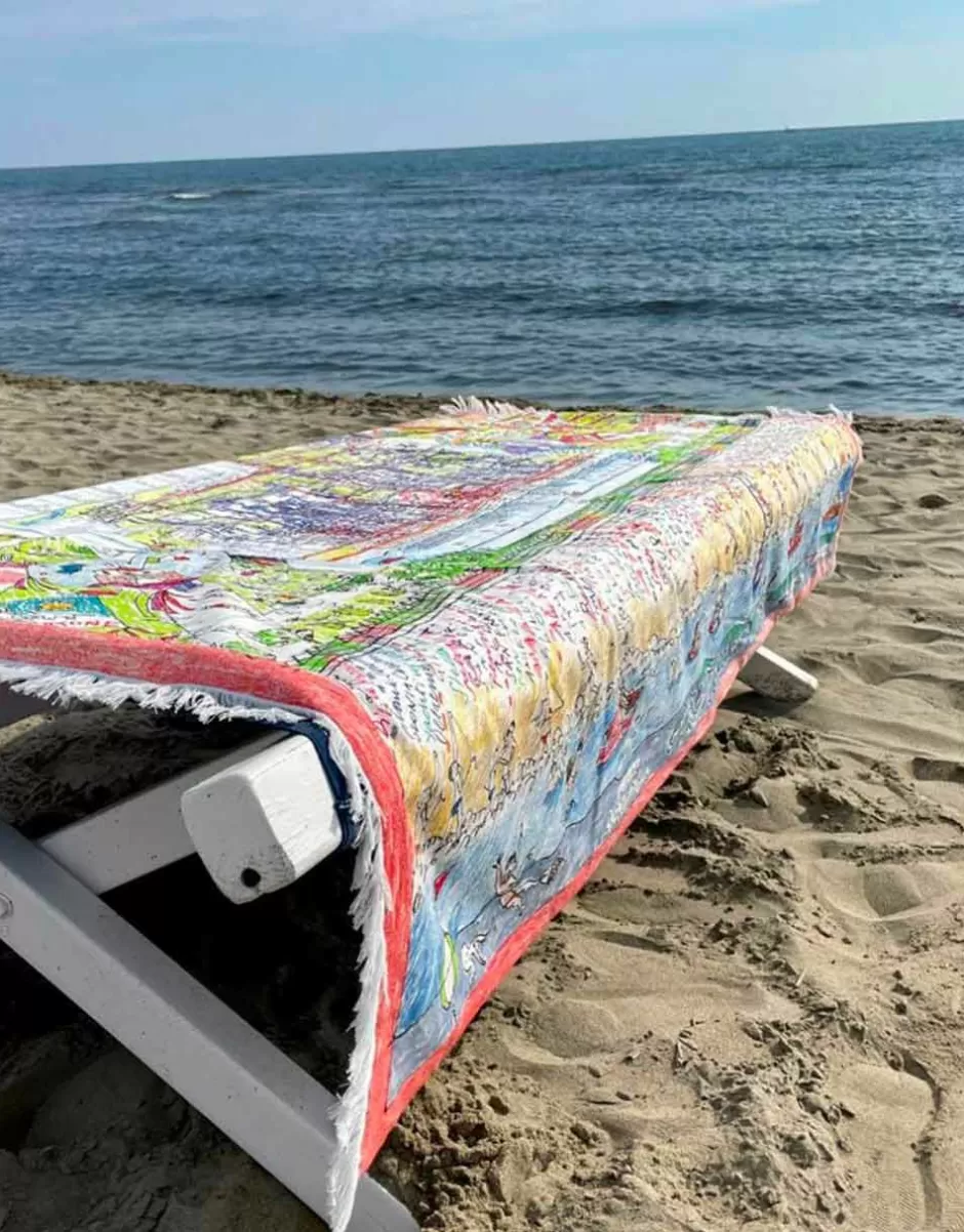Women Faliero Sarti Women's Scarves<Beach Towel Forte Dei Marmi | Beach Towel Forte Dei Marmi