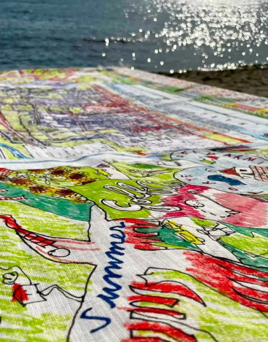 Women Faliero Sarti Women's Scarves<Beach Towel Forte Dei Marmi | Beach Towel Forte Dei Marmi