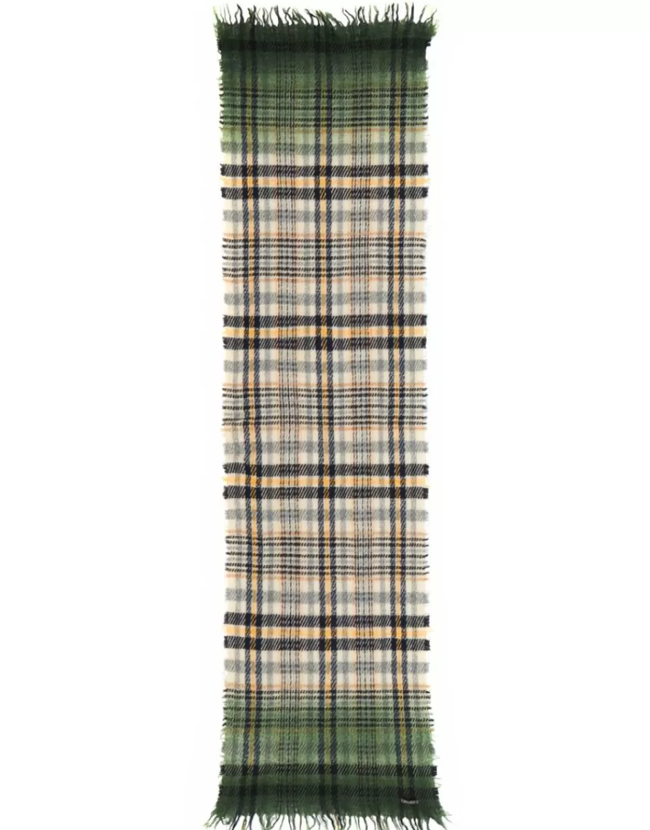 Women Faliero Sarti Women's Scarves<Cashmere, Silk And Wool Checked Patterned Scarf | Massimo