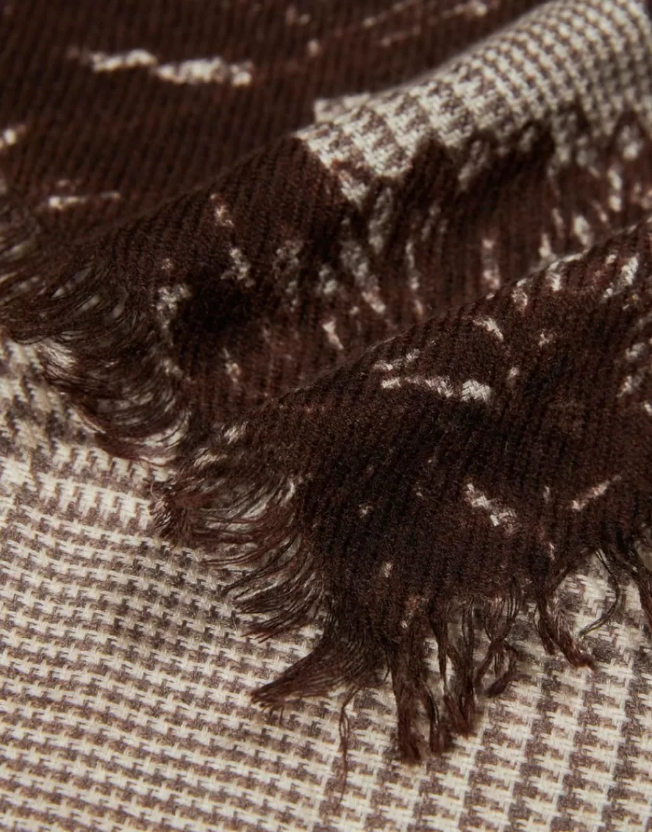 Women Faliero Sarti Women's Scarves<Cashmere, Virgin Wool And Silk Floral Square Scarf | Diva