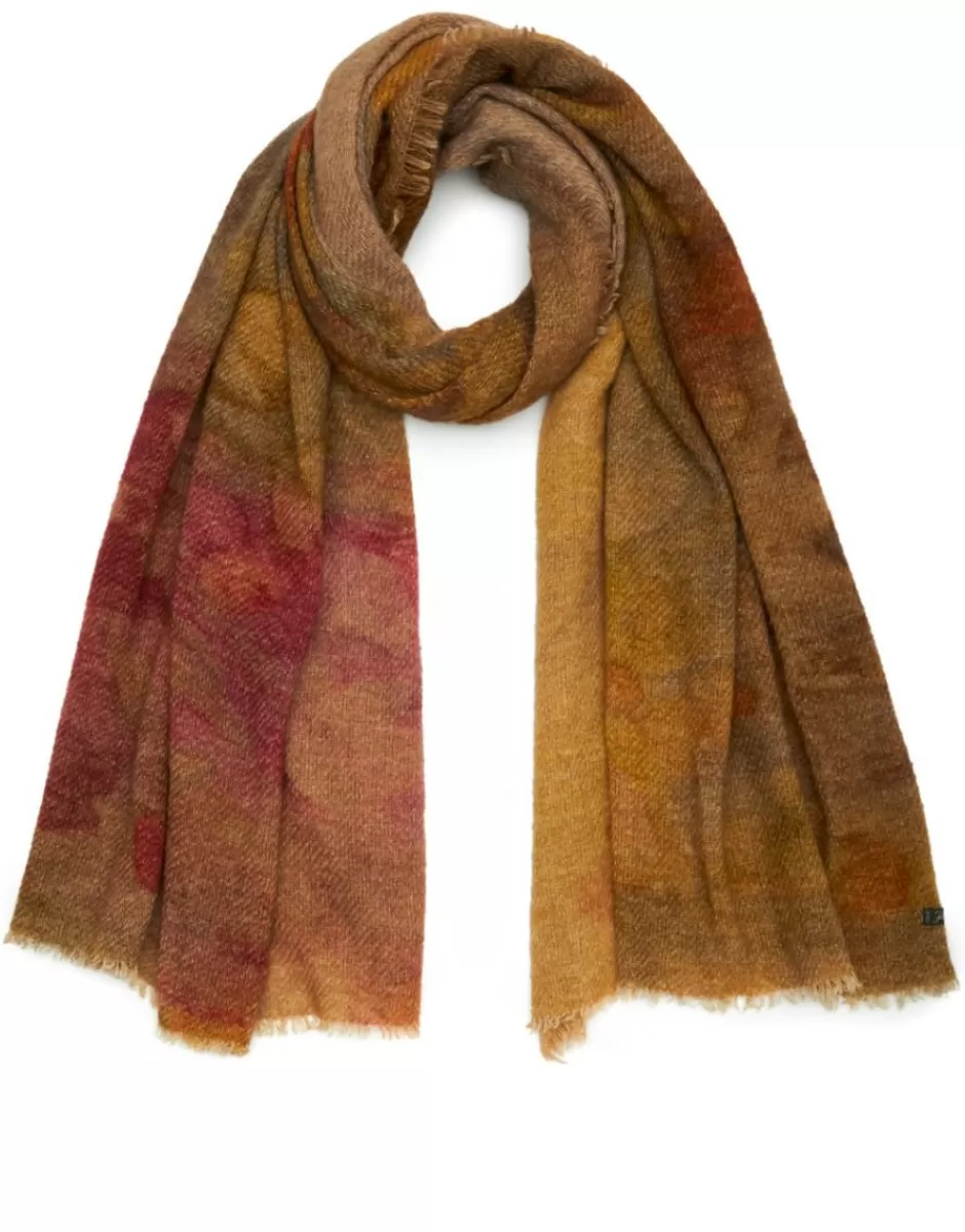 Women Faliero Sarti Women's Scarves<Cashmere, Virgin Wool And Silk Floral Stole | Faribell