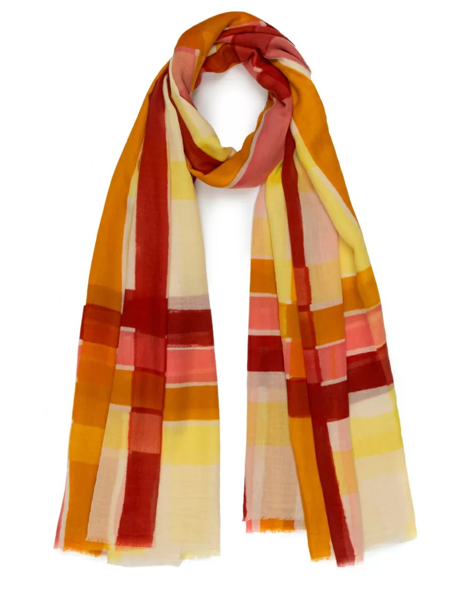 Men Faliero Sarti Men's Scarves<Checked Scarf | Gabriel