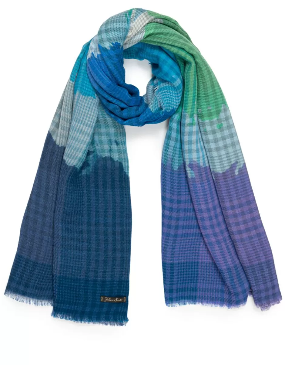 Men Faliero Sarti Men's Scarves<Checked Scarf | Silvo