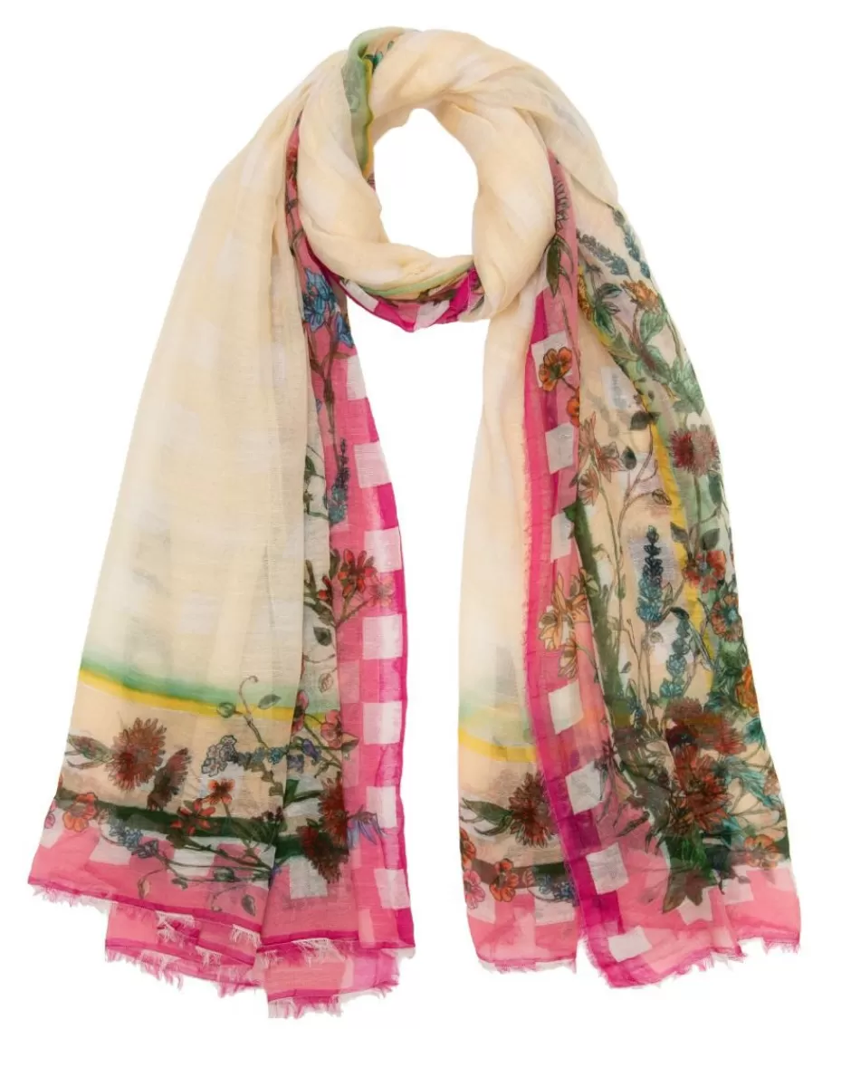 Women Faliero Sarti Women's Scarves<Cotton Blend Printed Stole | Rosalia