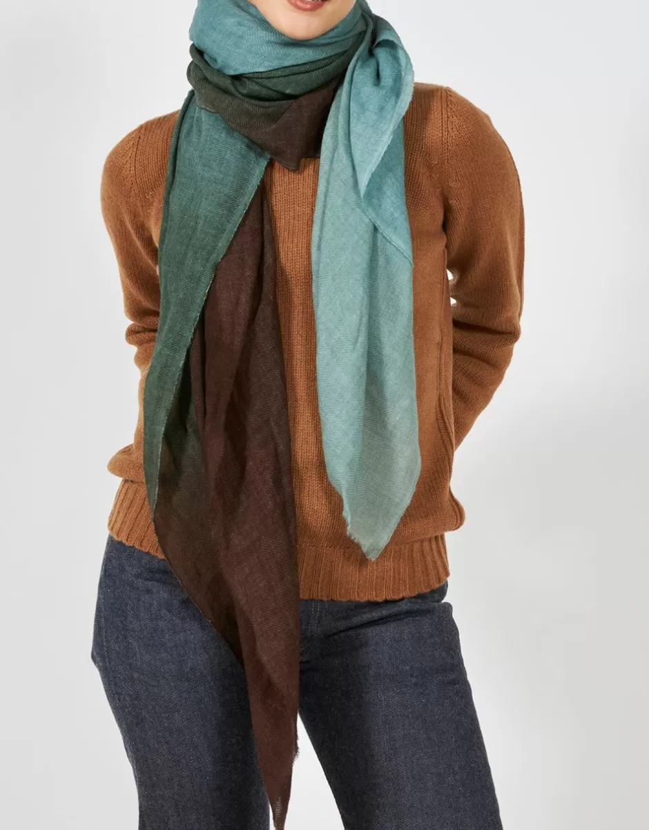 Women Faliero Sarti Women's Scarves<Degrade Stole In Cashmere And Wool | Miuccia