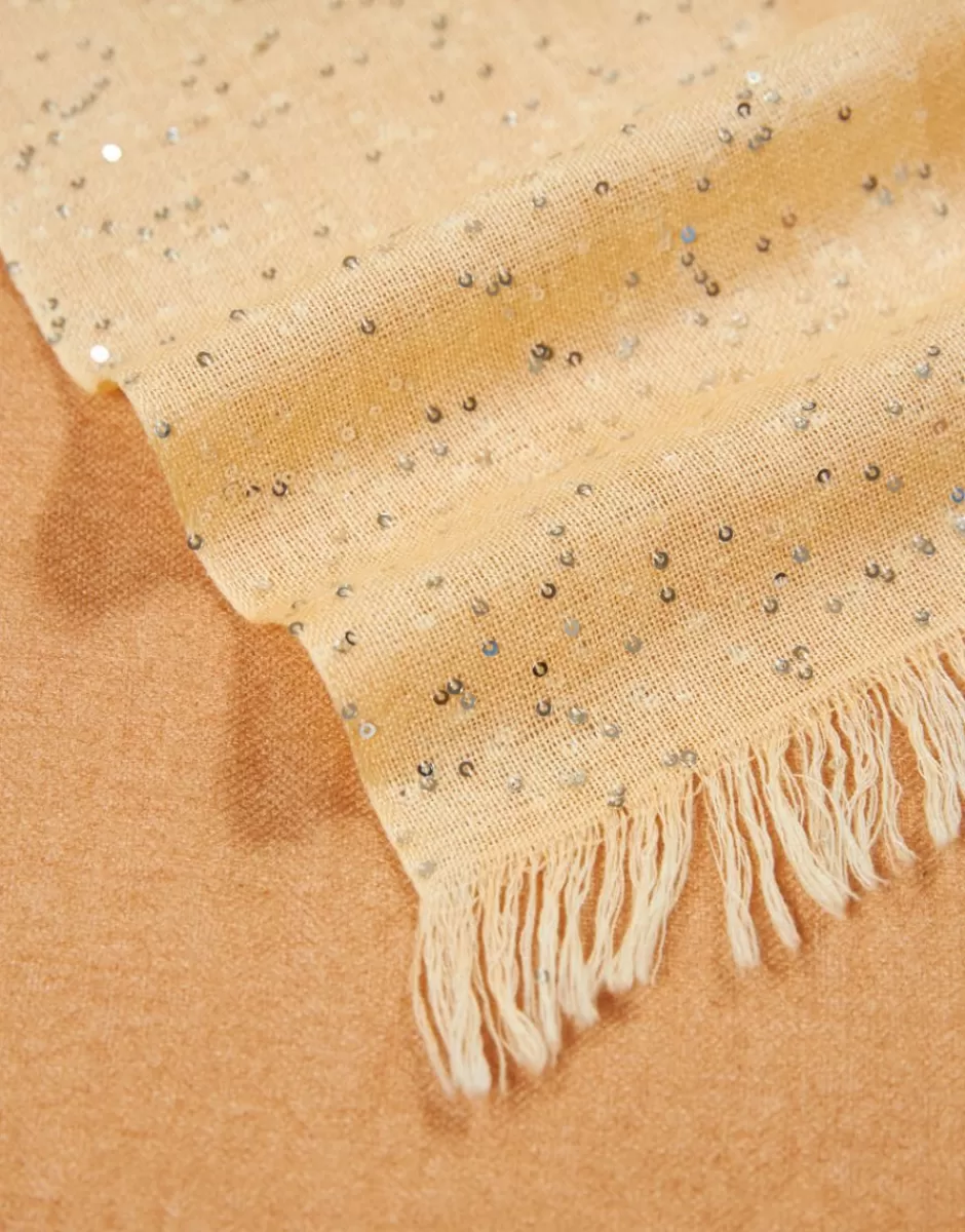 Women Faliero Sarti Women's Scarves<Gradient Colored Stole In Virgin Wool And Silk | Dania