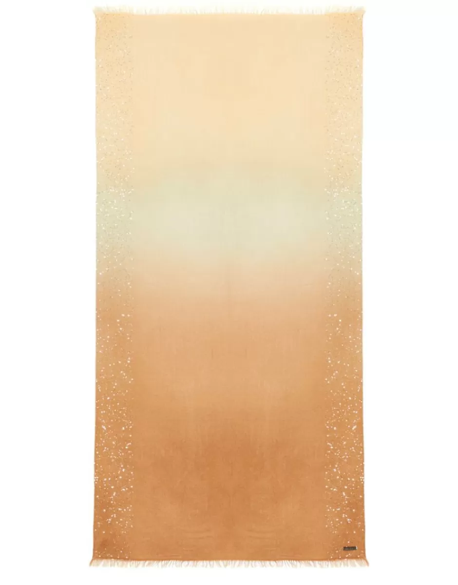 Women Faliero Sarti Women's Scarves<Gradient Colored Stole In Virgin Wool And Silk | Dania