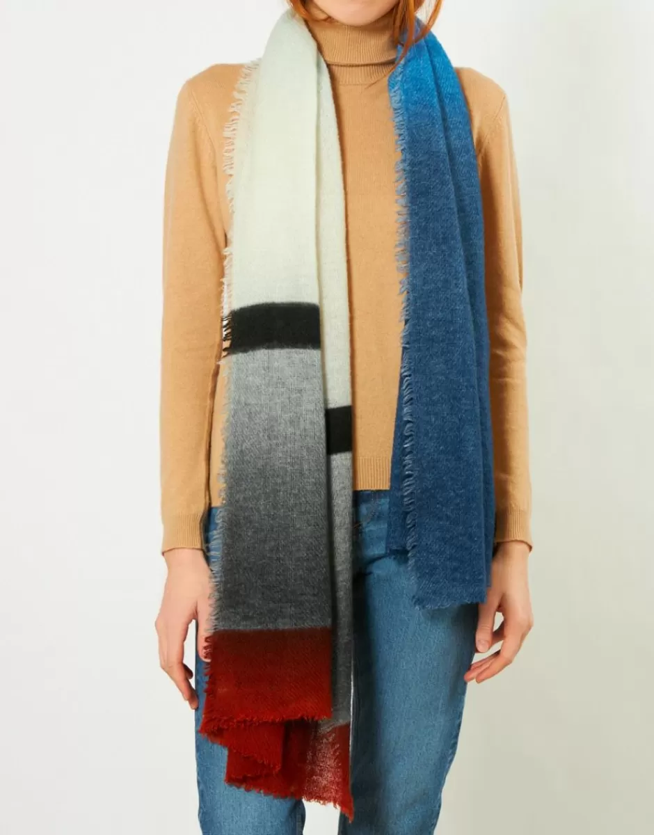 Women Faliero Sarti Women's Scarves<Gradient Colors Slim Scarf | Fabiola