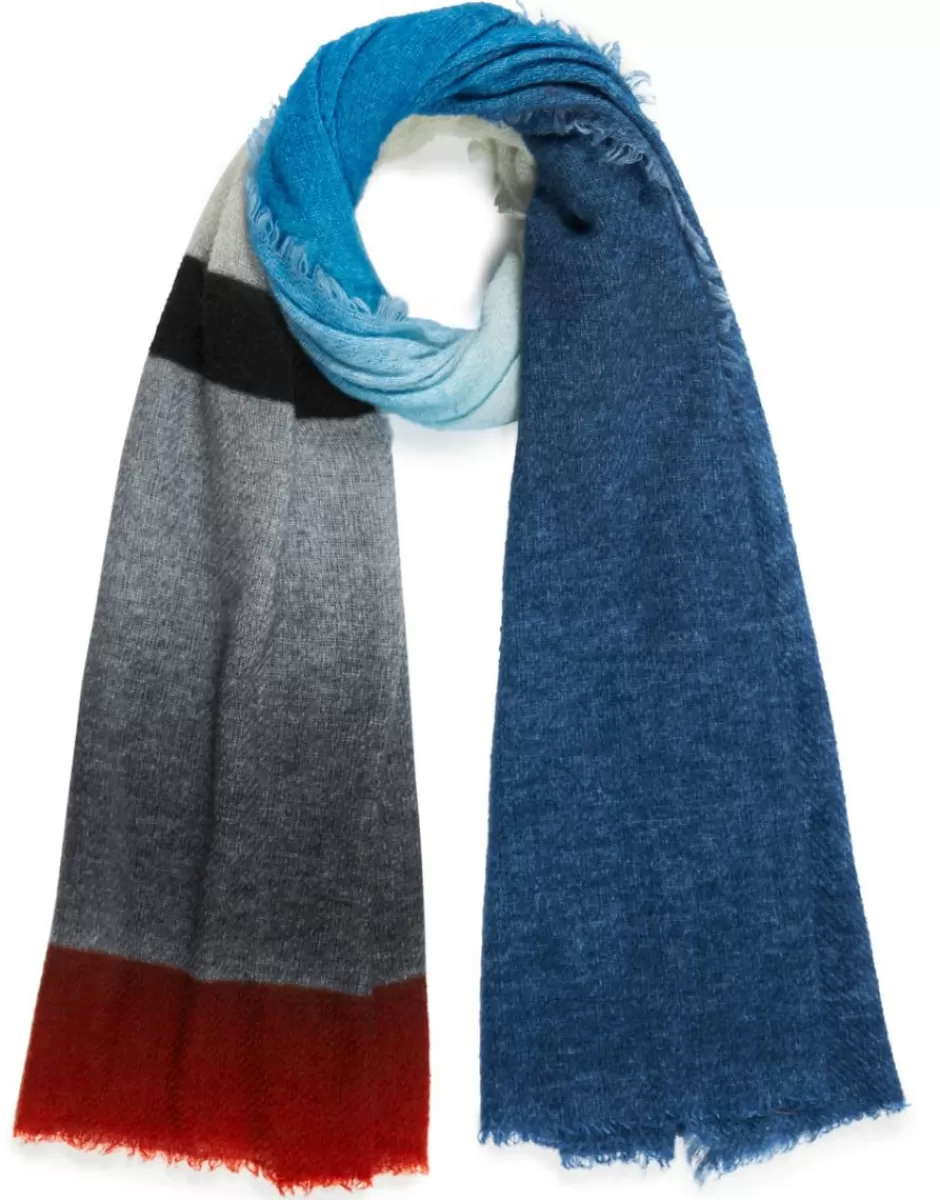Women Faliero Sarti Women's Scarves<Gradient Colors Slim Scarf | Fabiola