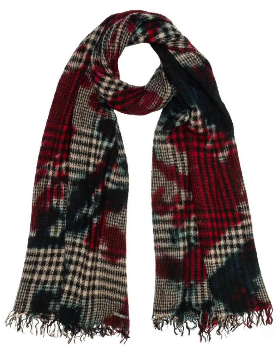 Women Faliero Sarti Women's Scarves<Hand Painted Cashmere And Wool Blend Scarf. Size 190X60 Cm. | Tache