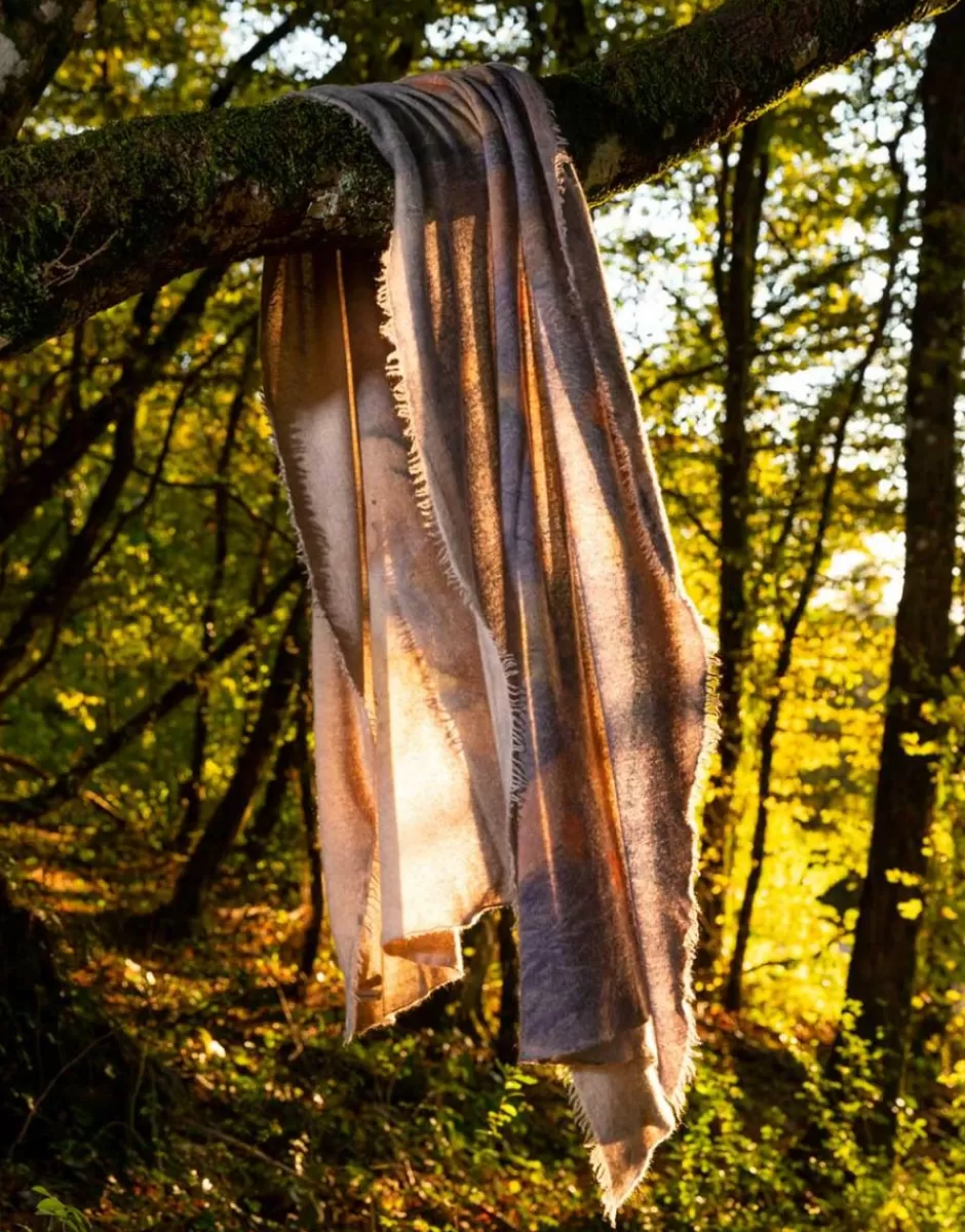 Women Faliero Sarti Women's Scarves<Handcrafted Pure Cashmere Stole With Floral Print | Adriel N