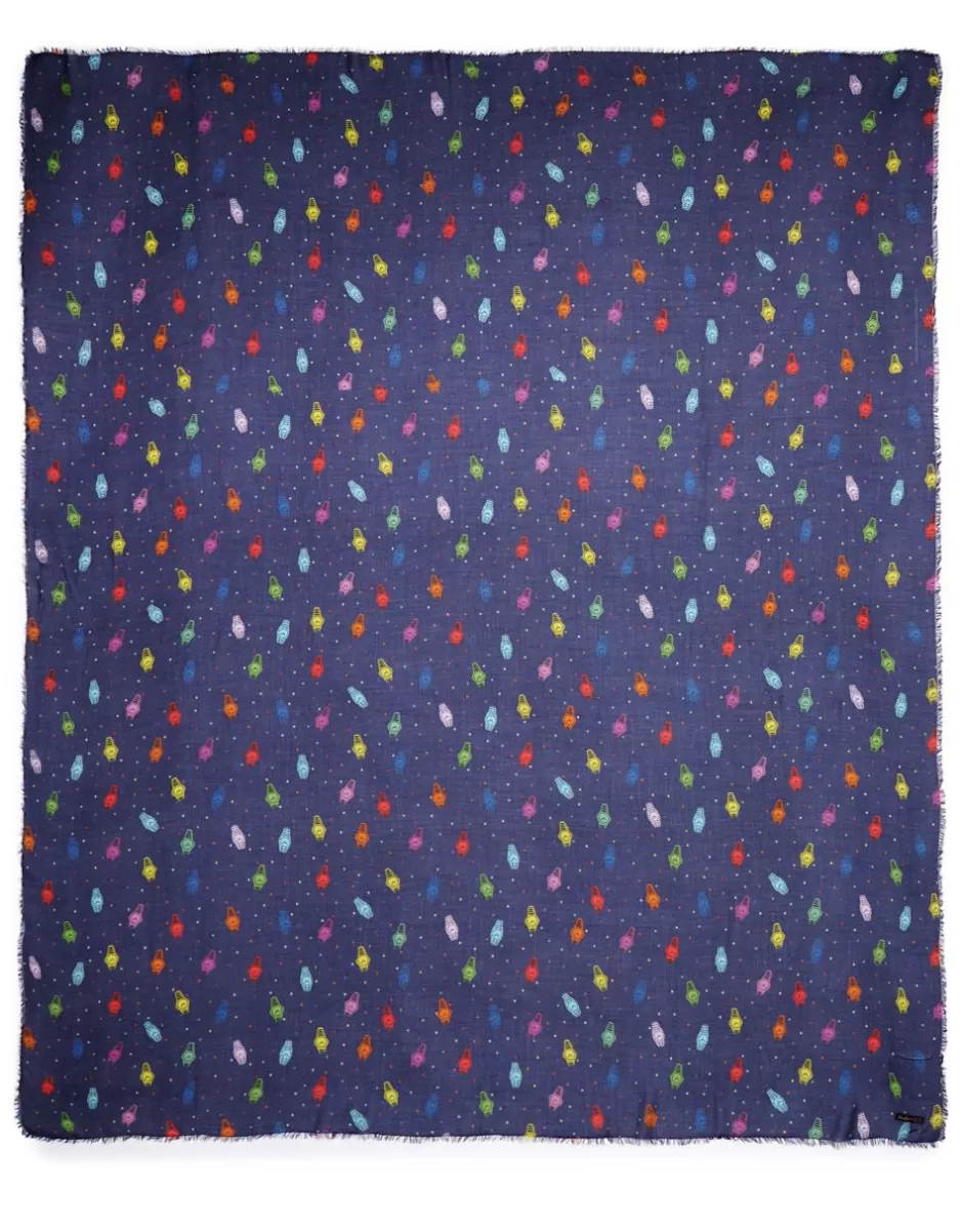Men Faliero Sarti Men's Scarves<L'O Printed Stole | Color Watch
