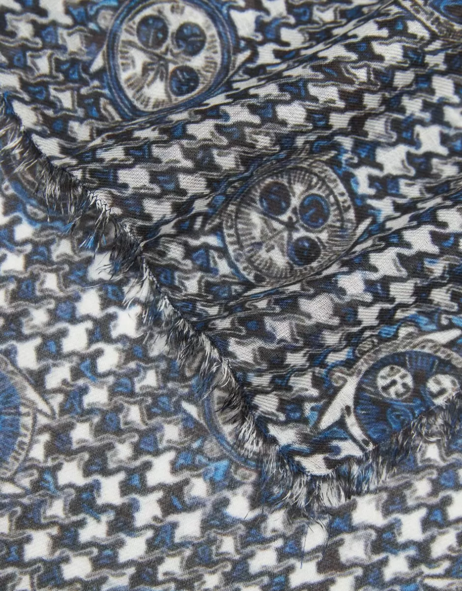 Men Faliero Sarti Men's Scarves<L'O Printed Stole | Prince Watch