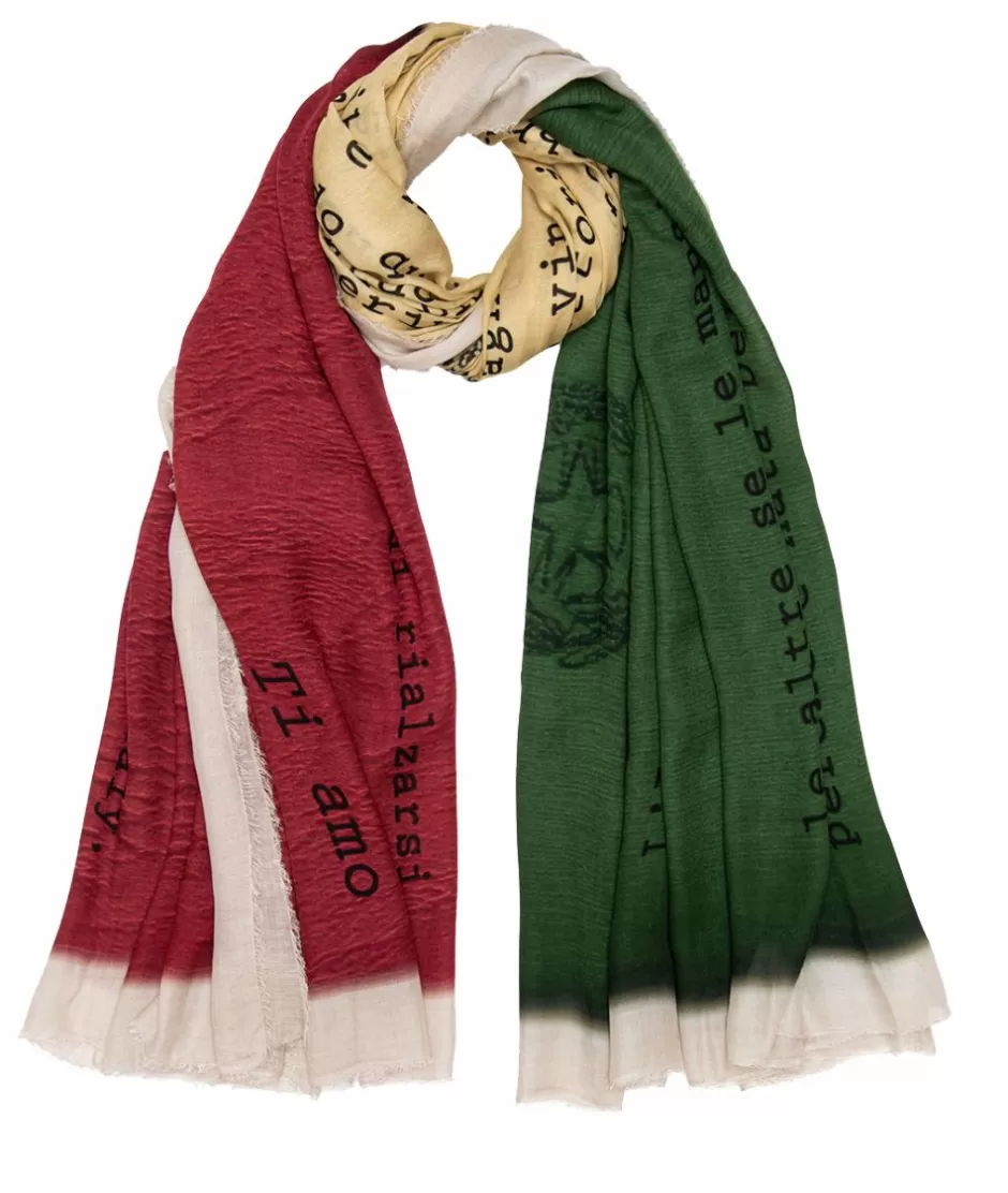 Women Faliero Sarti Women's Scarves<Modal And Cashmere Scarf | Italia Bella