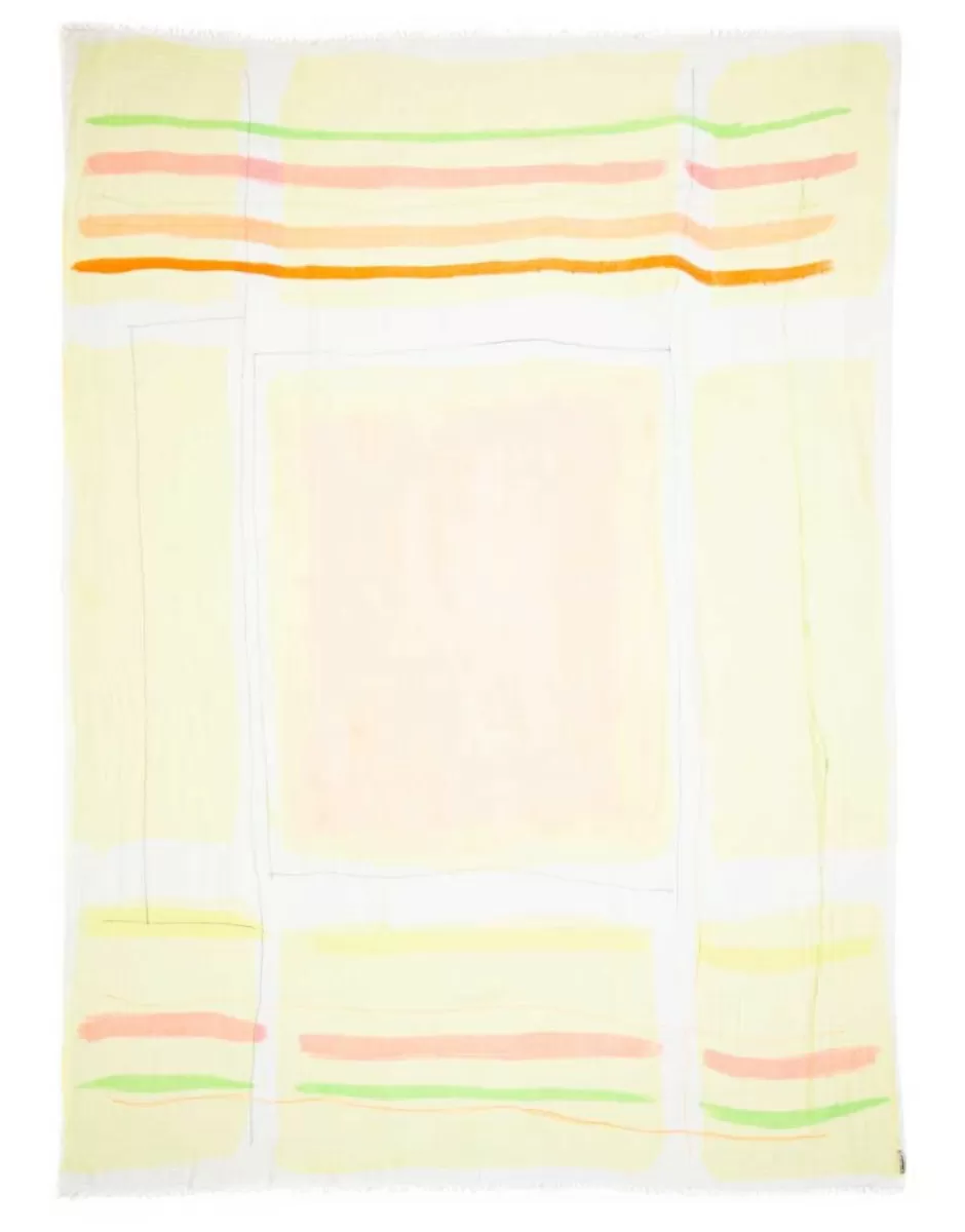 Women Faliero Sarti Women's Scarves<Modal And Silk Scarf | Lemon