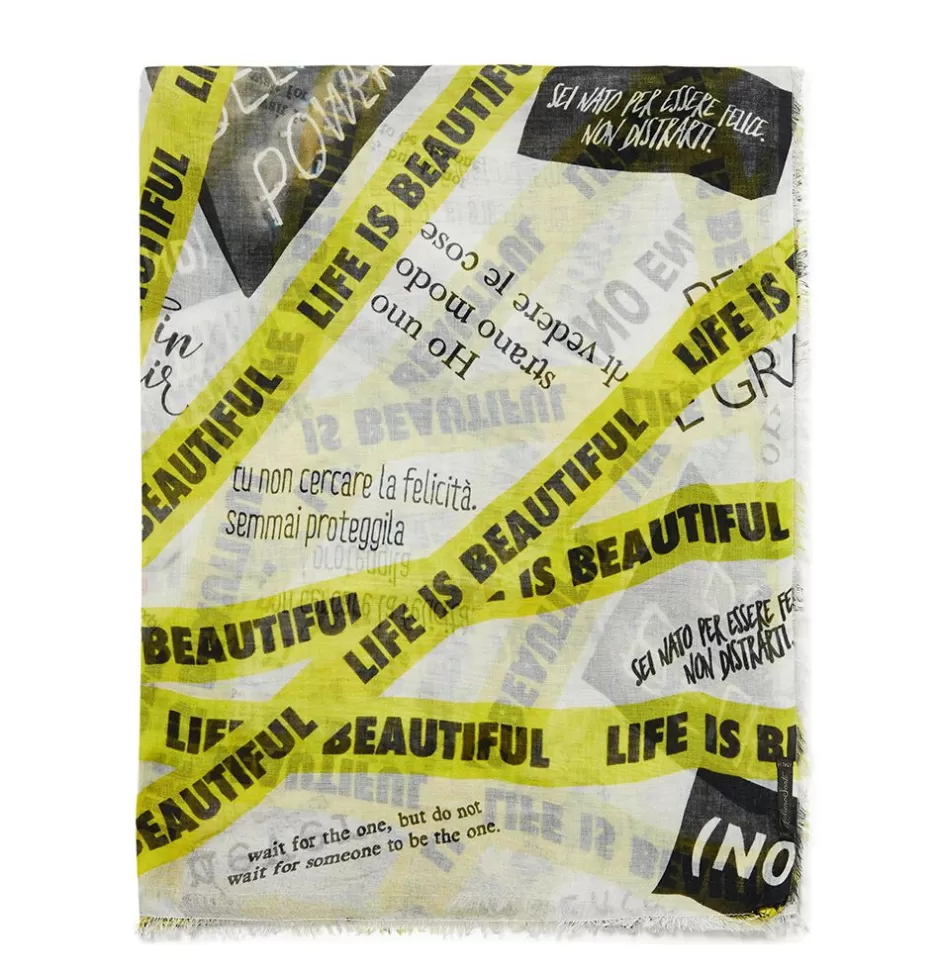 Women Faliero Sarti Women's Scarves<Modal Blend Printed Scarf | No End