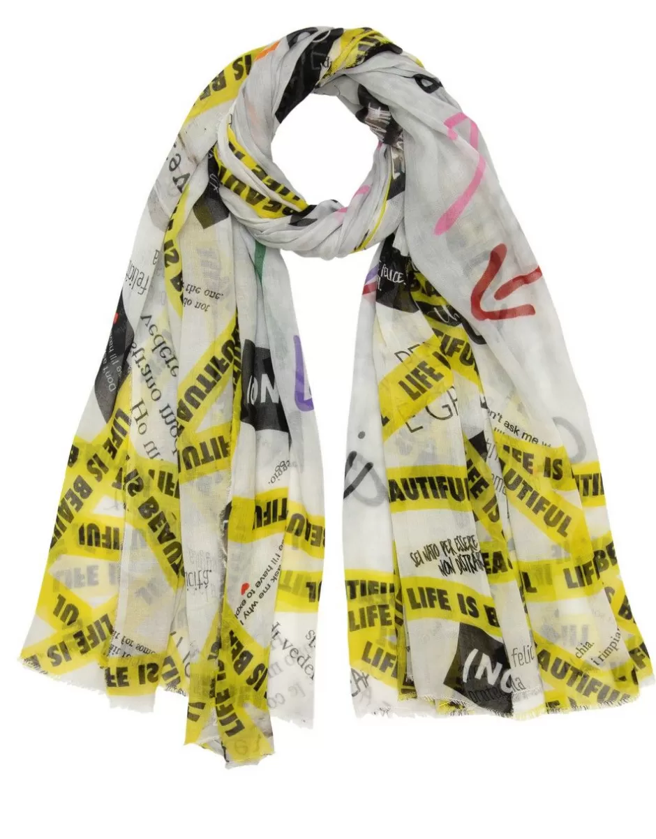 Women Faliero Sarti Women's Scarves<Modal Blend Printed Scarf | No End