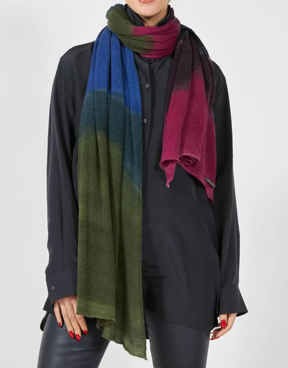 Women Faliero Sarti Women's Scarves<Multicolor Stole In Cashmere And Wool Blend | Rodolfo