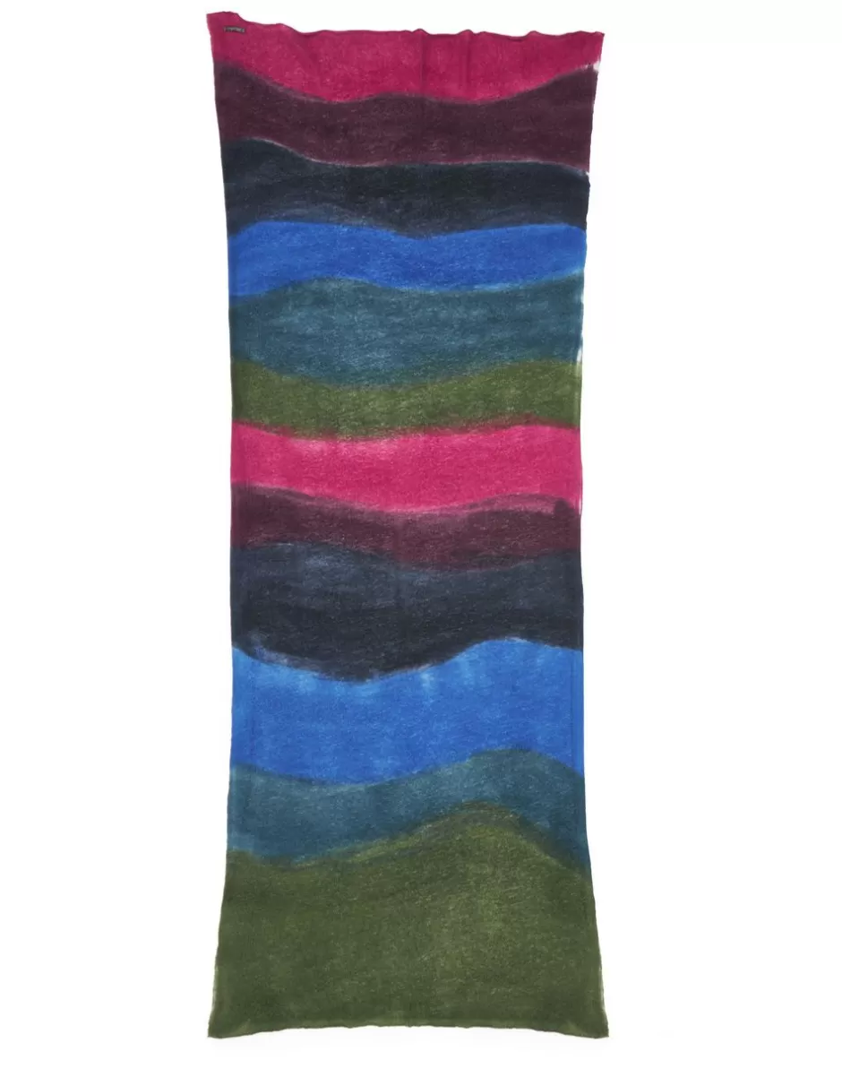 Women Faliero Sarti Women's Scarves<Multicolor Stole In Cashmere And Wool Blend | Rodolfo