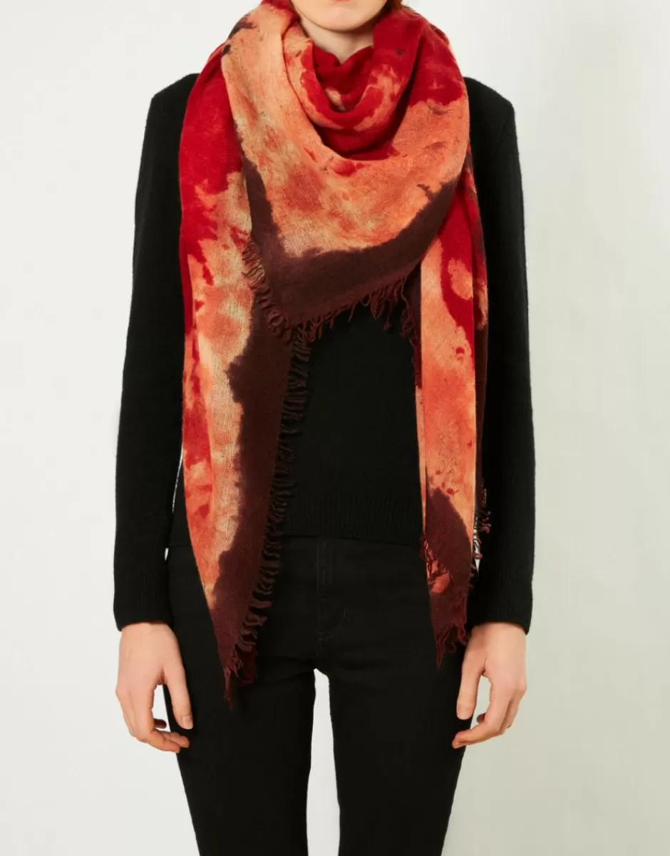 Women Faliero Sarti Women's Scarves<Oversize Cashmere, Silk And Virgin Wool Scarf | Kiarella