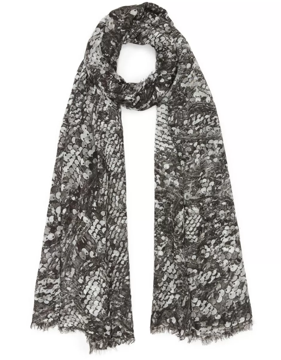 Women Faliero Sarti Women's Scarves<Printed Stole In Cashmere Blend | Pail