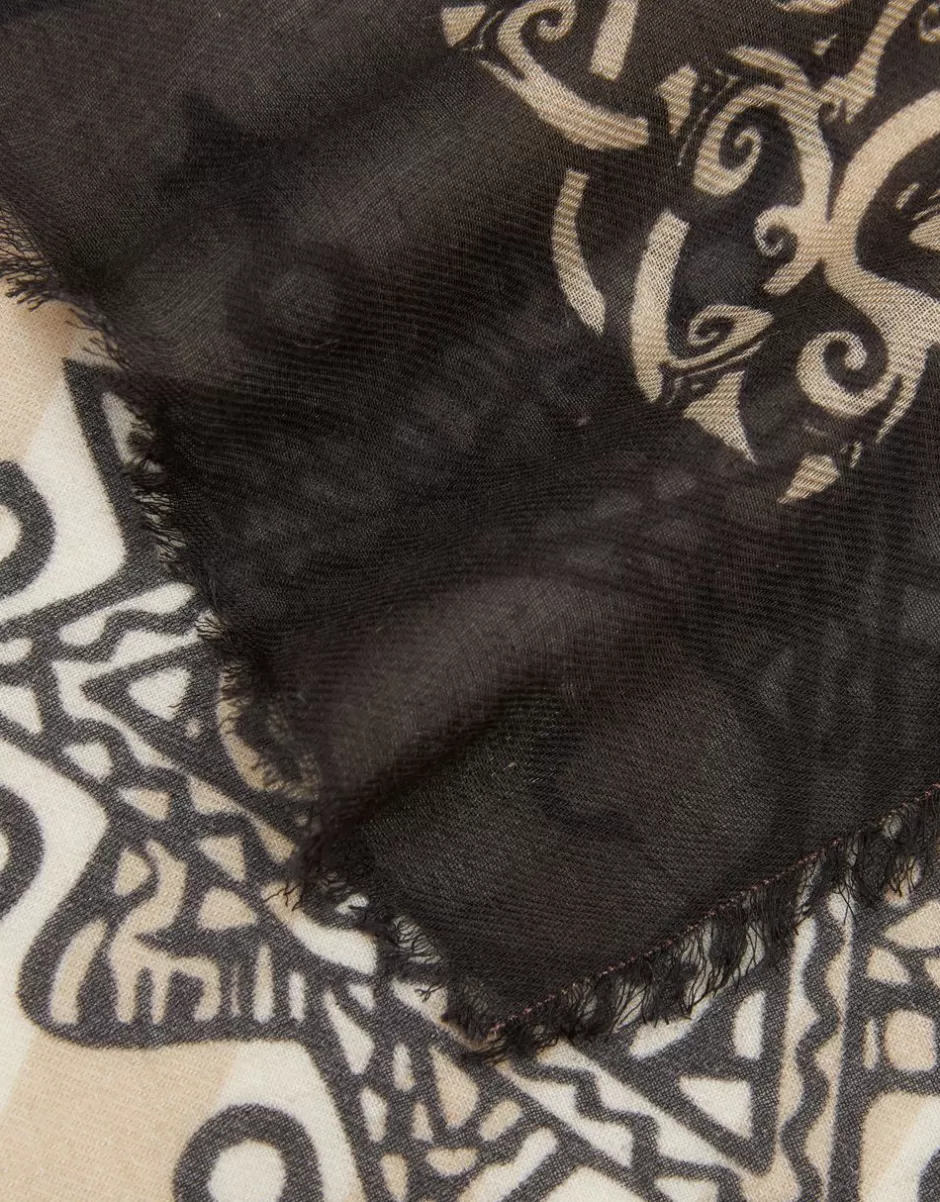 Women Faliero Sarti Women's Scarves<Printed Stole In Collaboration With Coreterno | Dream
