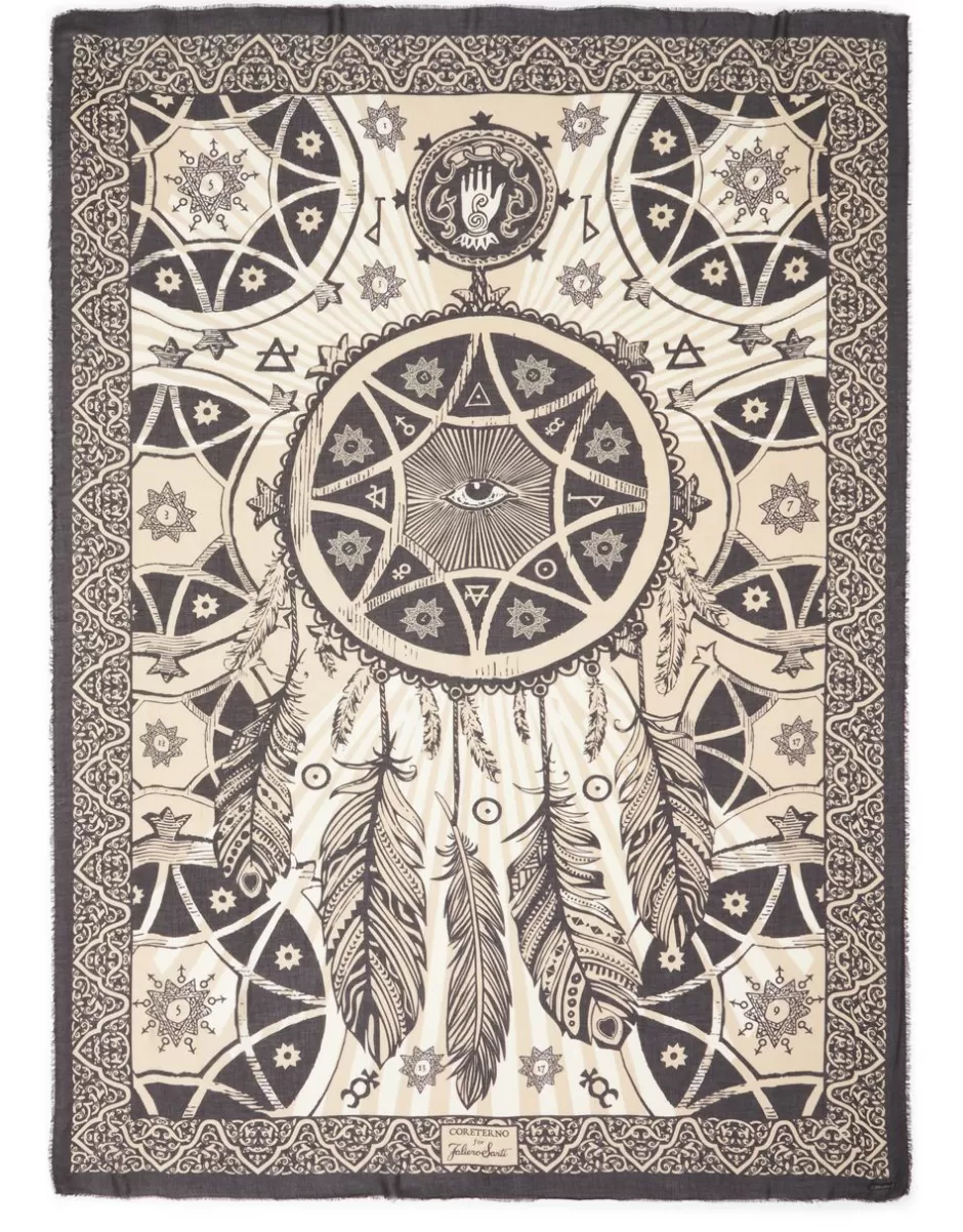 Women Faliero Sarti Women's Scarves<Printed Stole In Collaboration With Coreterno | Dream