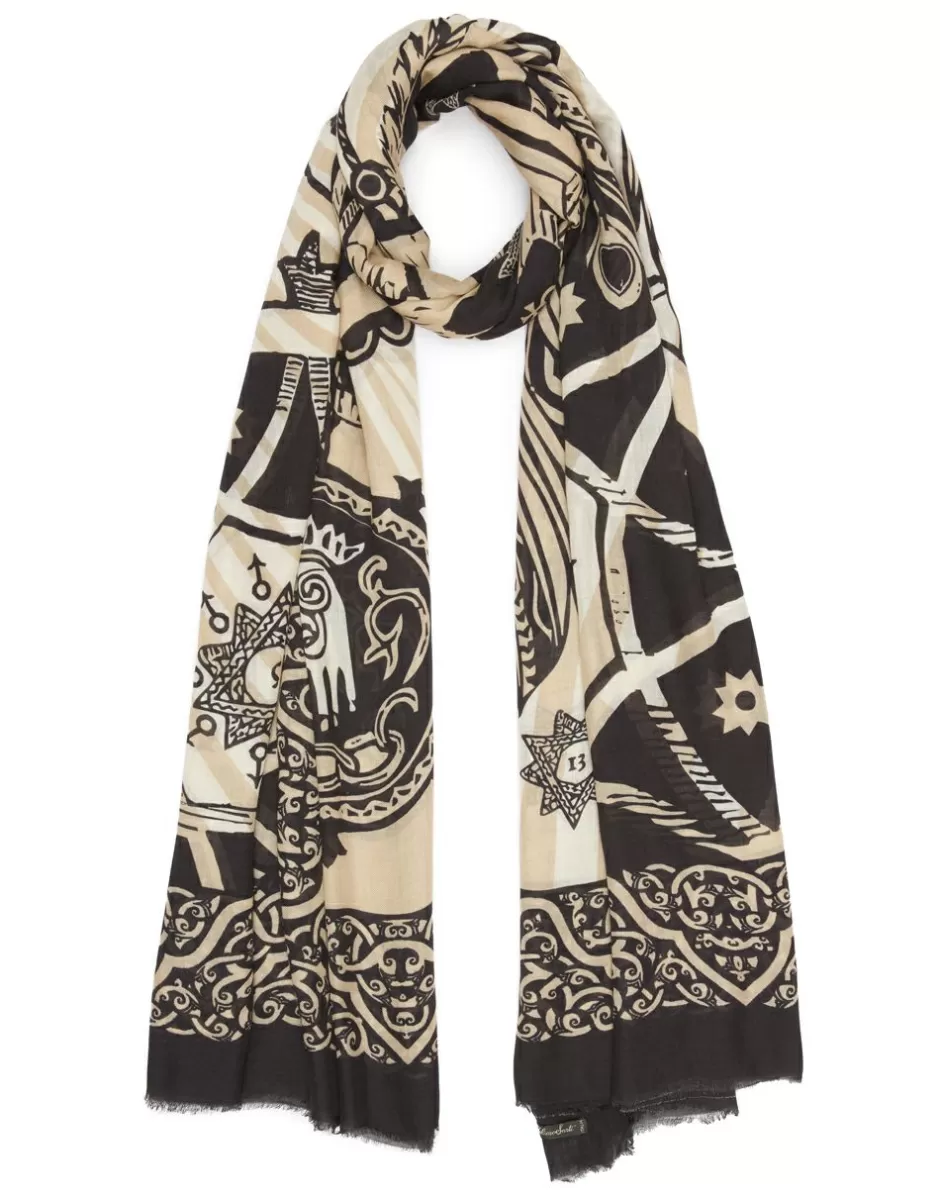 Women Faliero Sarti Women's Scarves<Printed Stole In Collaboration With Coreterno | Dream