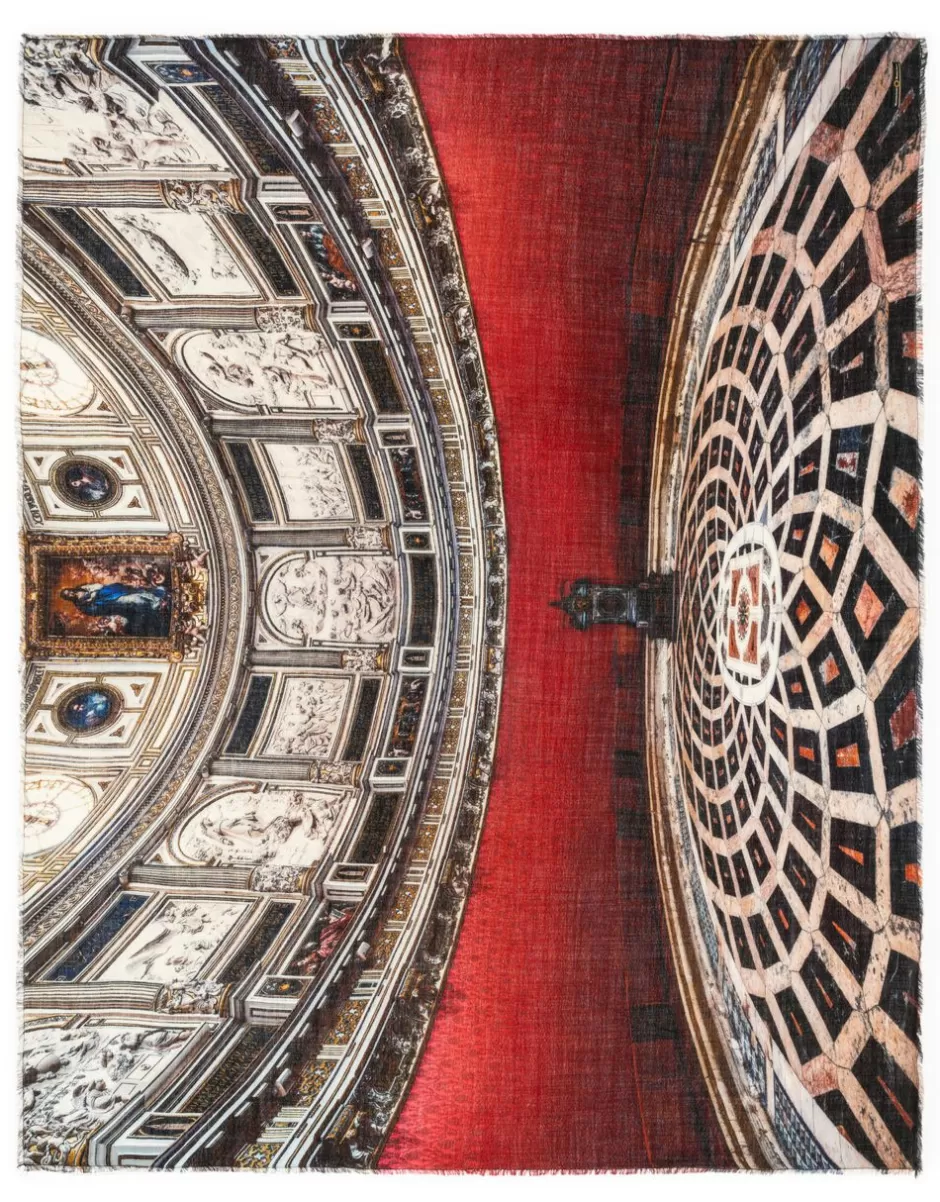 Women Faliero Sarti Women's Scarves<Printed Stole In Collaboration With Massimo Listri | Giralda Siviglia