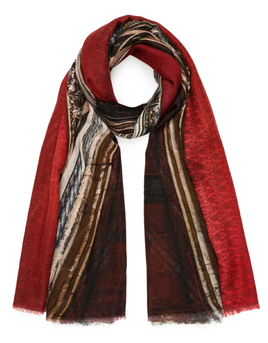 Women Faliero Sarti Women's Scarves<Printed Stole In Collaboration With Massimo Listri | Giralda Siviglia