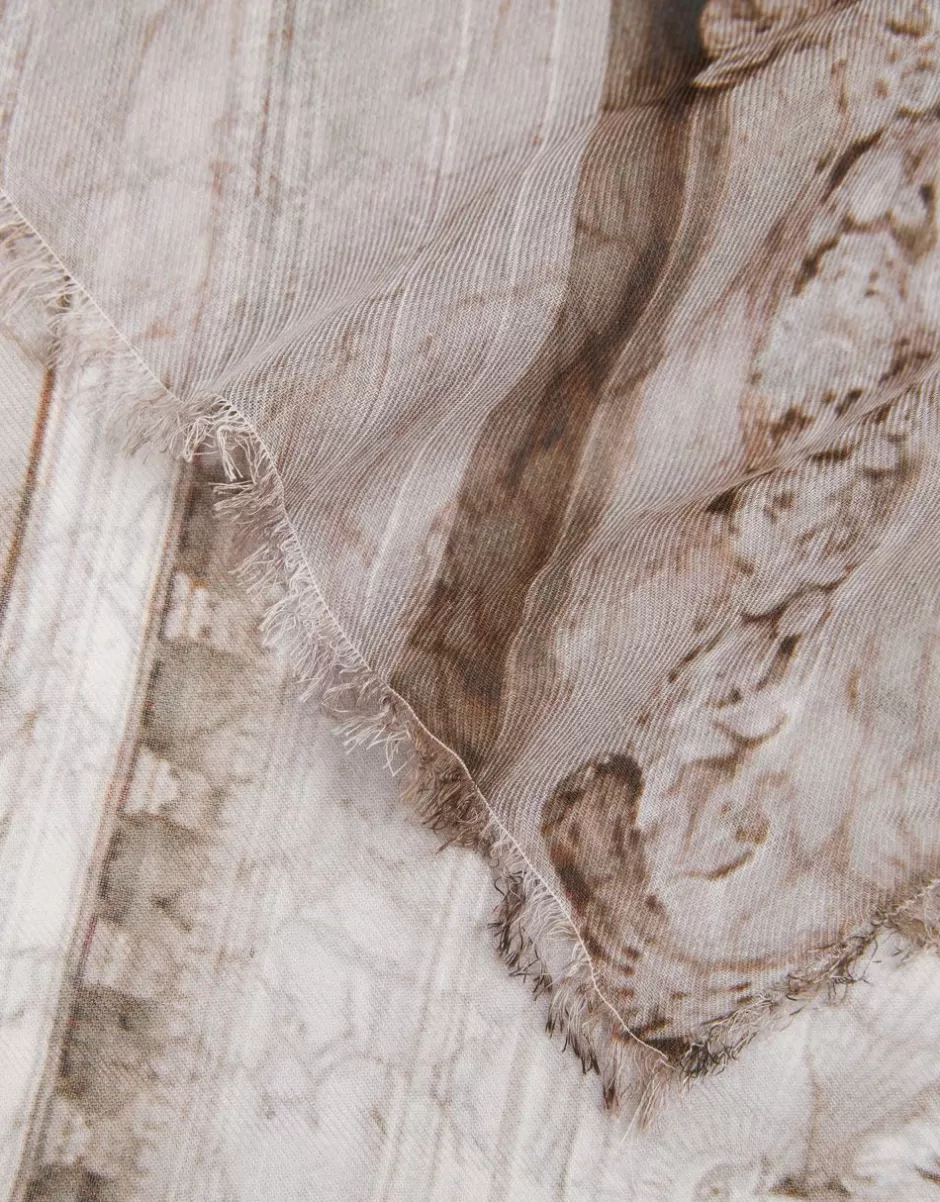 Women Faliero Sarti Women's Scarves<Printed Stole In Collaboration With Massimo Listri | Palazzo Reale Amsterdam