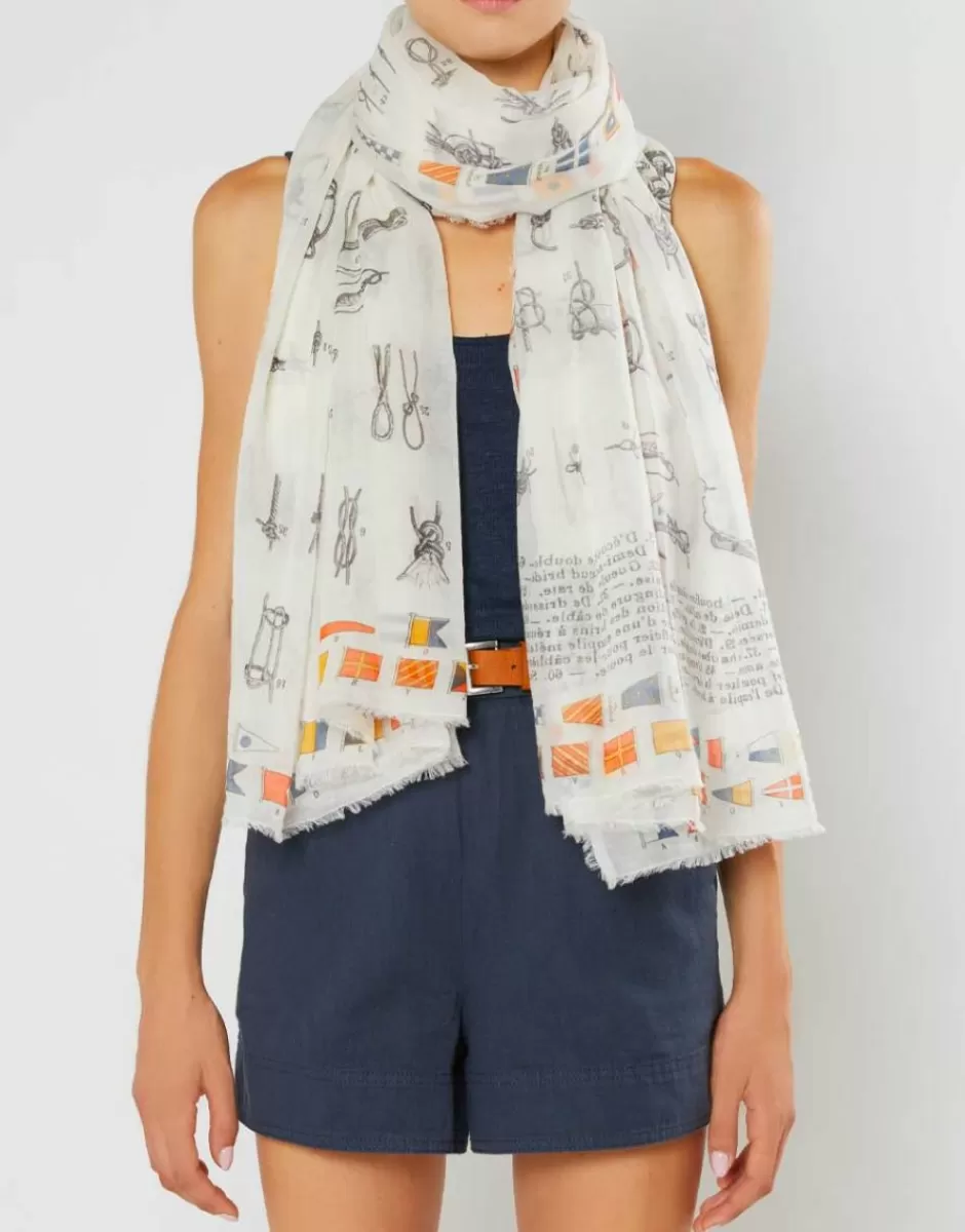 Women Faliero Sarti Women's Scarves<Pure Cotton Printed Scarf | Nudos