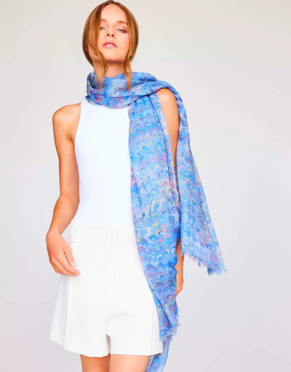 Women Faliero Sarti Women's Scarves<Scarf In Collaboration With Papiro Firenze | Papiro