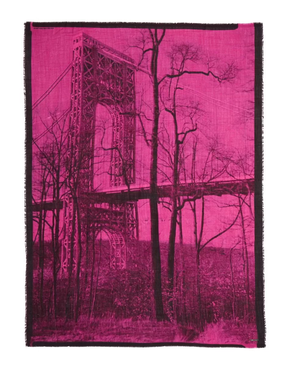 Women Faliero Sarti Women's Scarves<Scarf In Collaboration With The New York Public Library | Little Bridge