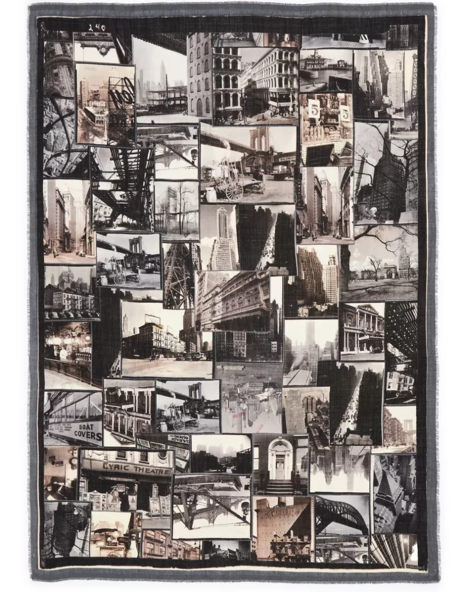 Women Faliero Sarti Women's Scarves<Scarf In Collaboration With The New York Public Library | Roll
