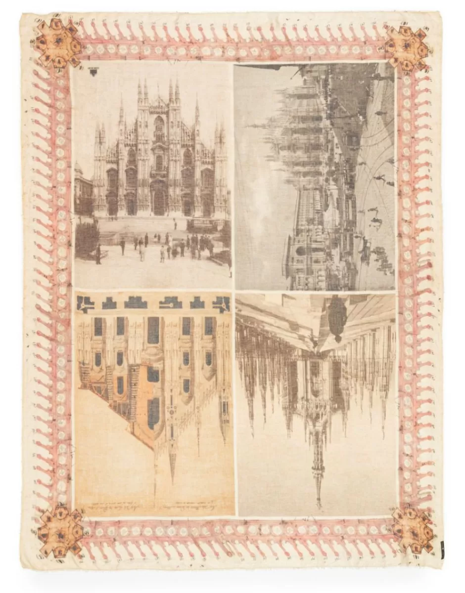 Women Faliero Sarti Women's Scarves<Scarf With Print | Duomo Milano