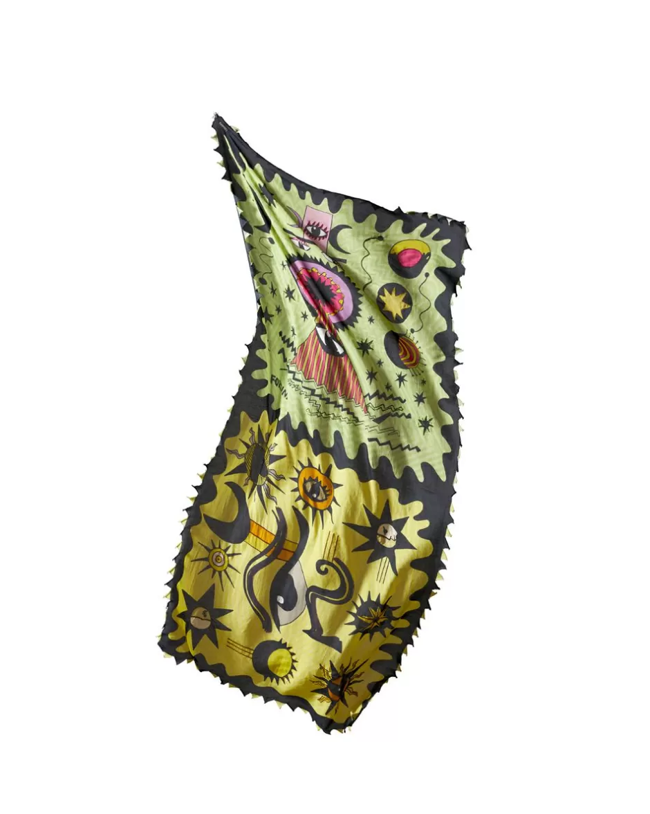 Women Faliero Sarti Women's Scarves<Scarf With Vgo Print | Suerte