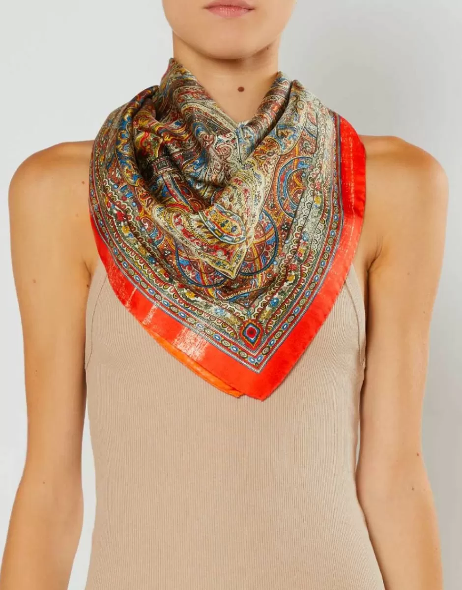 Women Faliero Sarti Women's Scarves<Silk Foulard | Nuria