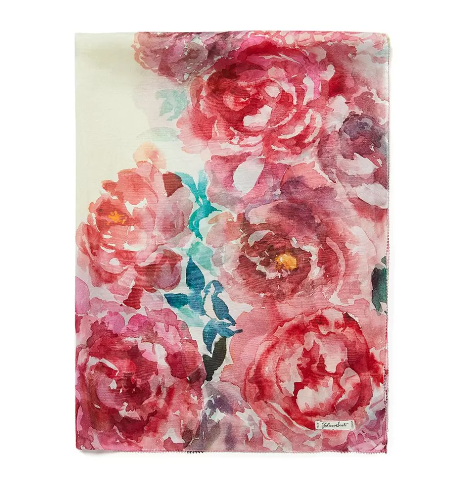 Women Faliero Sarti Women's Scarves<Silk Printed Scarf In Collaboration With Fiona Corsini | Kimberly