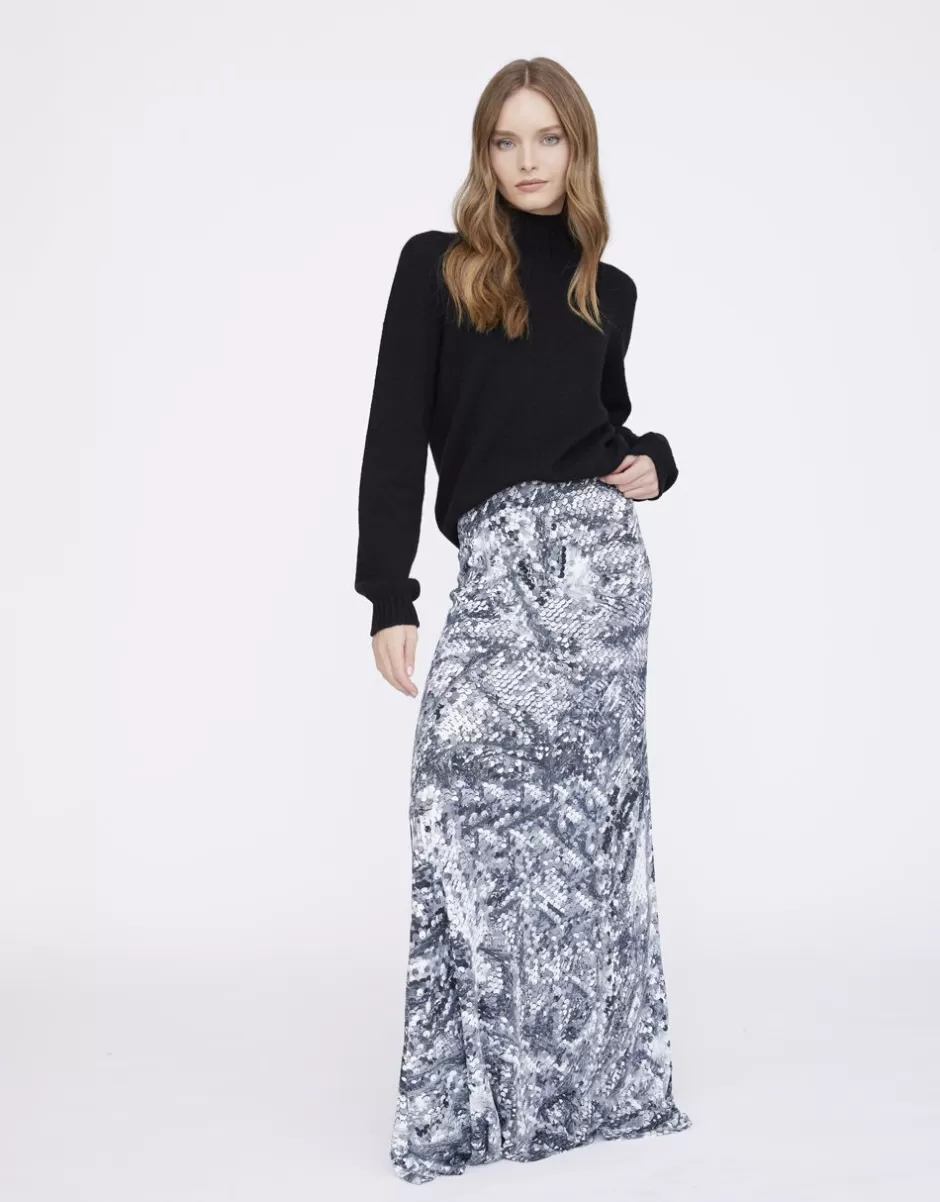 Women Faliero Sarti Women's Clothing<Skirt In Printed Jersey | Gonna St. Moritz