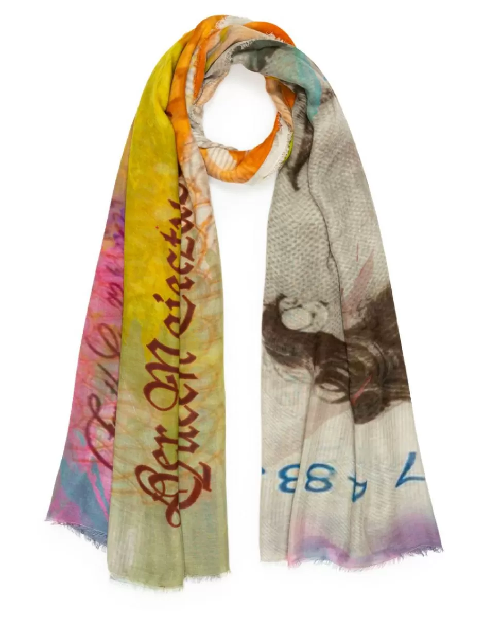 Women Faliero Sarti Women's Scarves<Special Edition Printed Scarf | Queen Elisabeth Ii