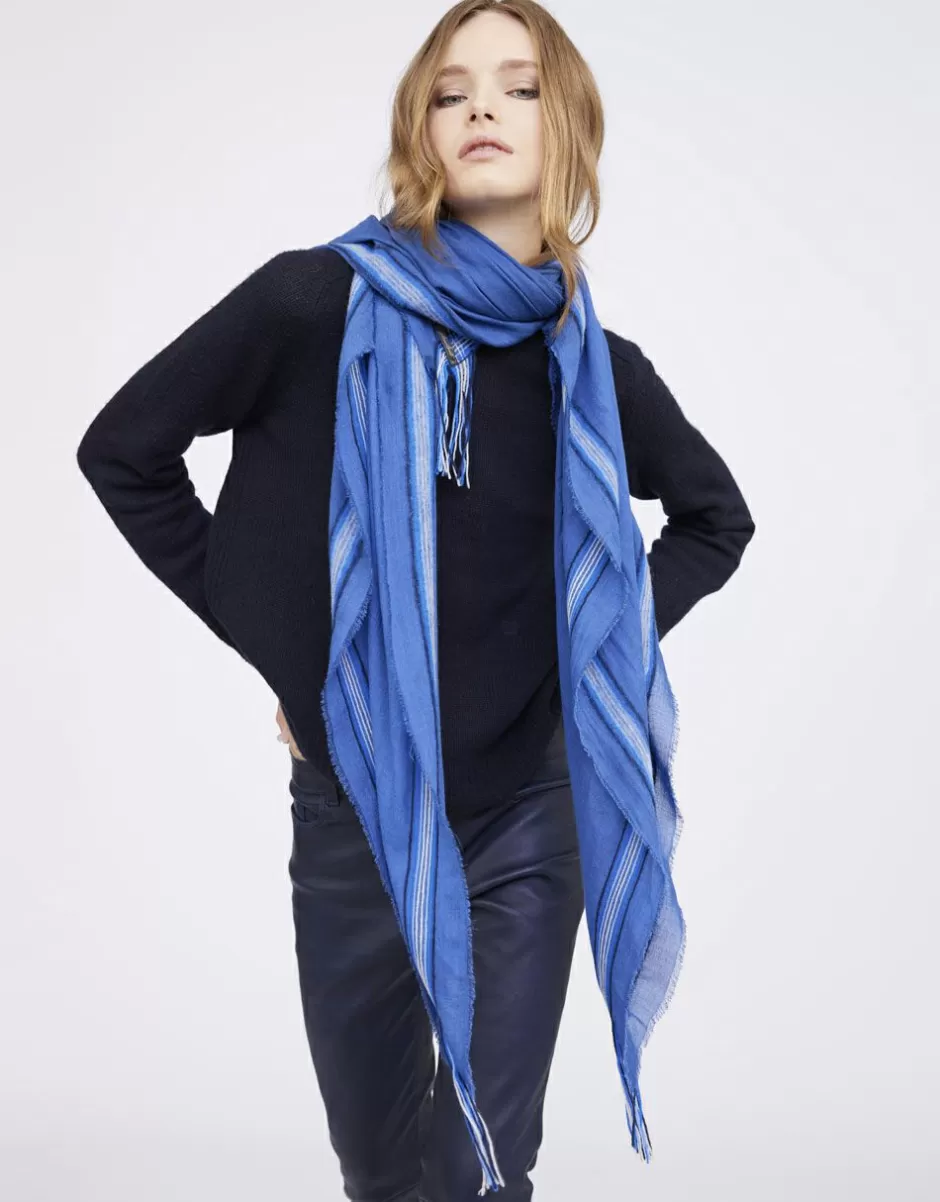 Women Faliero Sarti Women's Scarves<Square Scarf In Wool And Cashmere | Zuzzurra