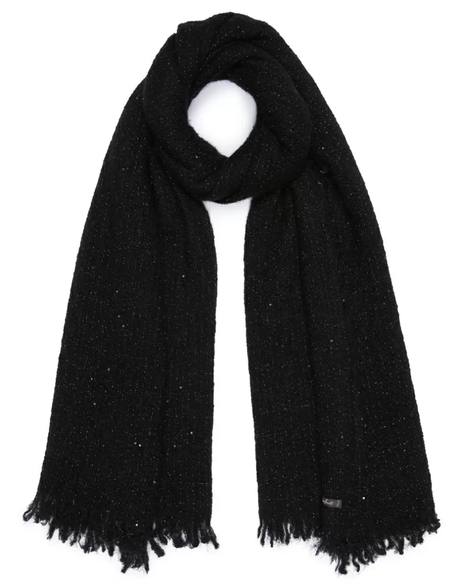 Women Faliero Sarti Women's Scarves<Stole In Cashmere, Wool And Silk With Boucle Effect | Elisa