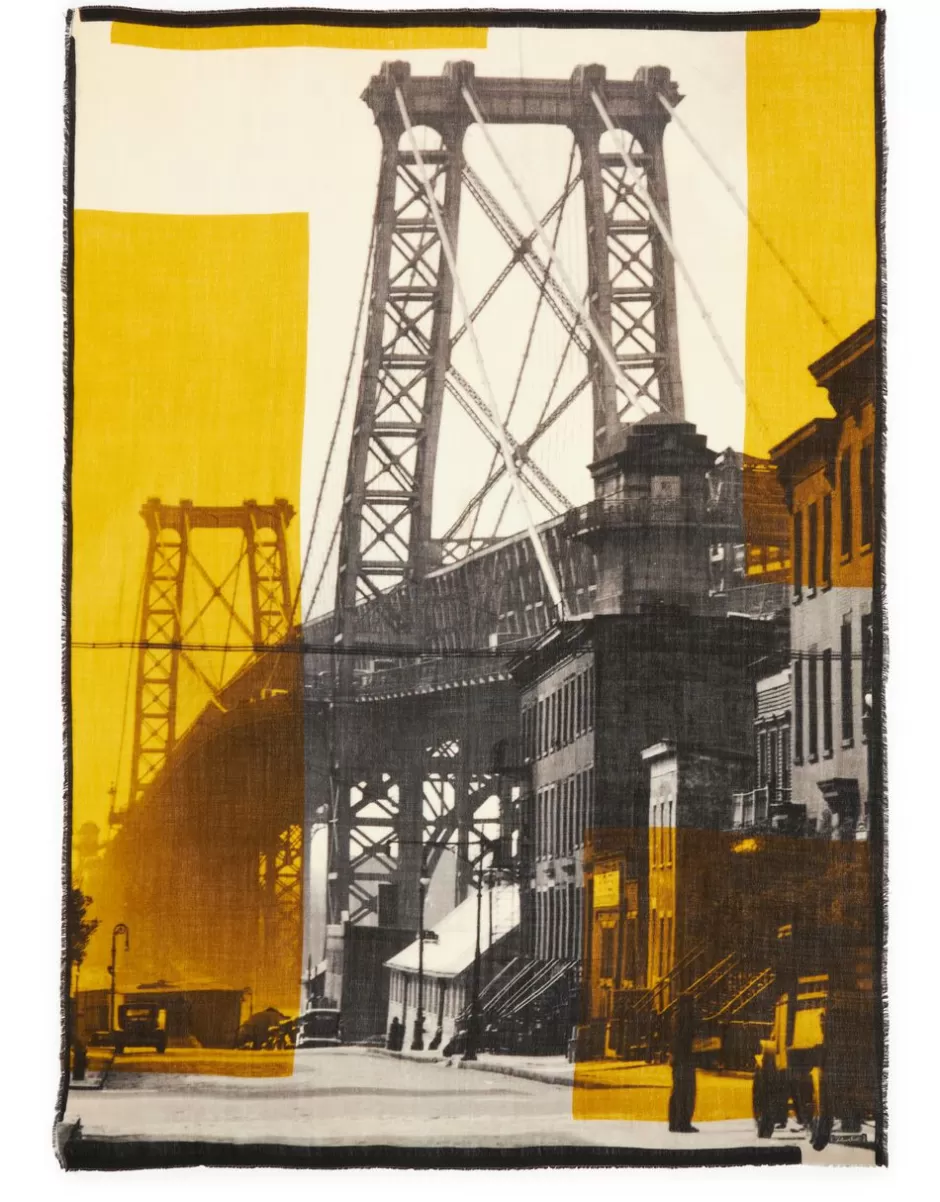 Women Faliero Sarti Women's Scarves<Stole In Collaboration With The New York Public Library | Big Brooklyn