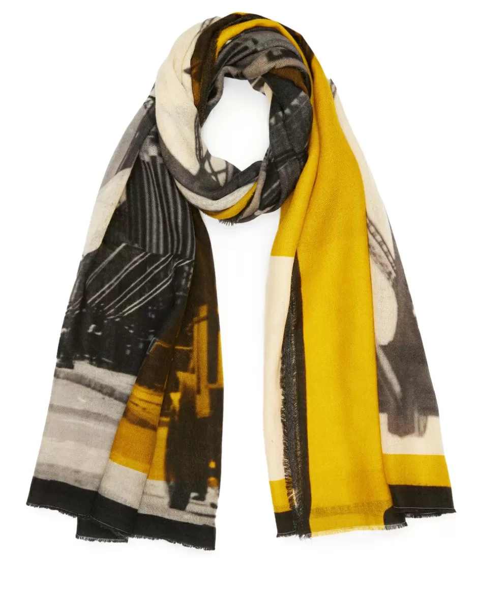 Women Faliero Sarti Women's Scarves<Stole In Collaboration With The New York Public Library | Big Brooklyn
