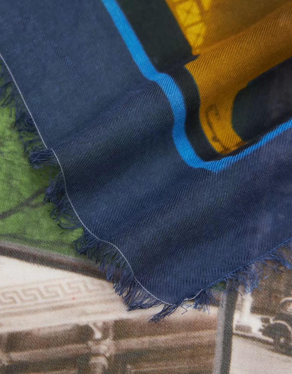 Women Faliero Sarti Women's Scarves<Stole In Collaboration With The New York Public Library | Multi City