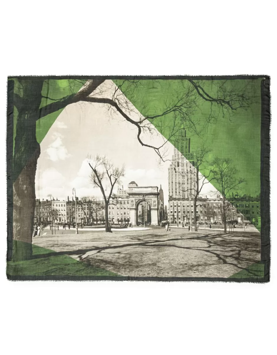 Women Faliero Sarti Women's Scarves<Stole In Collaboration With The New York Public Library | Washington