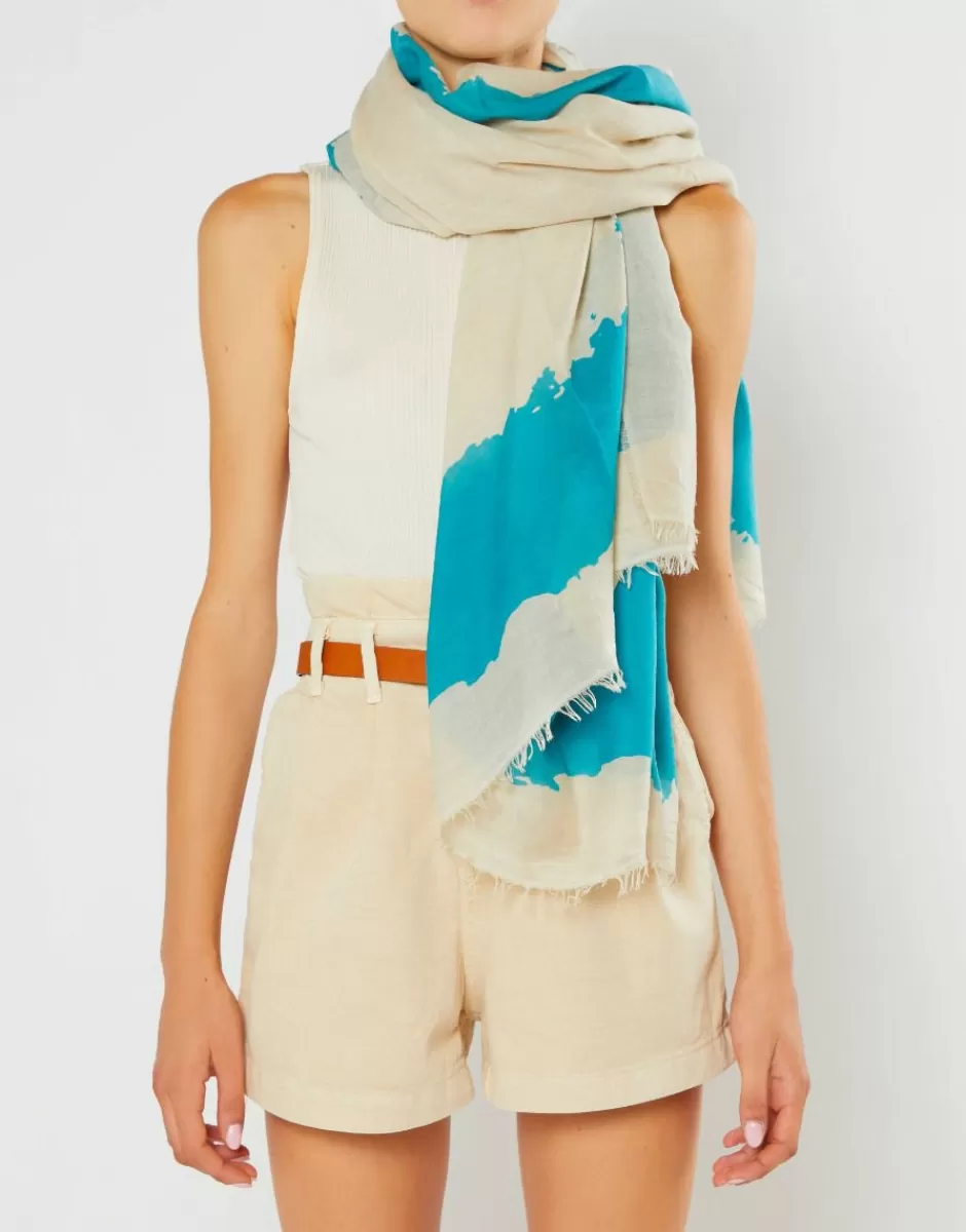 Women Faliero Sarti Women's Scarves<Stole In Modal And Cashmere | Tik